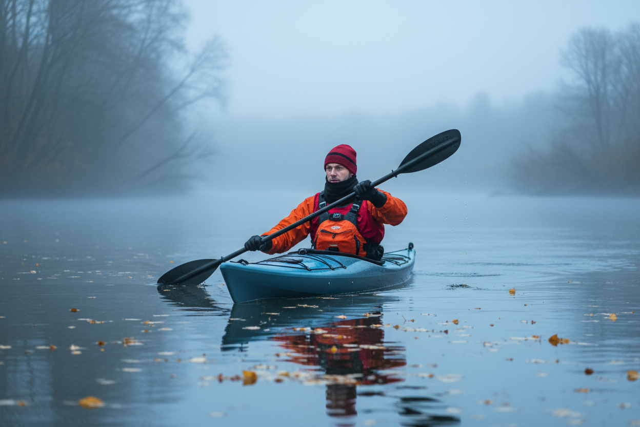 Colder Weather Paddling and Keeping Warm