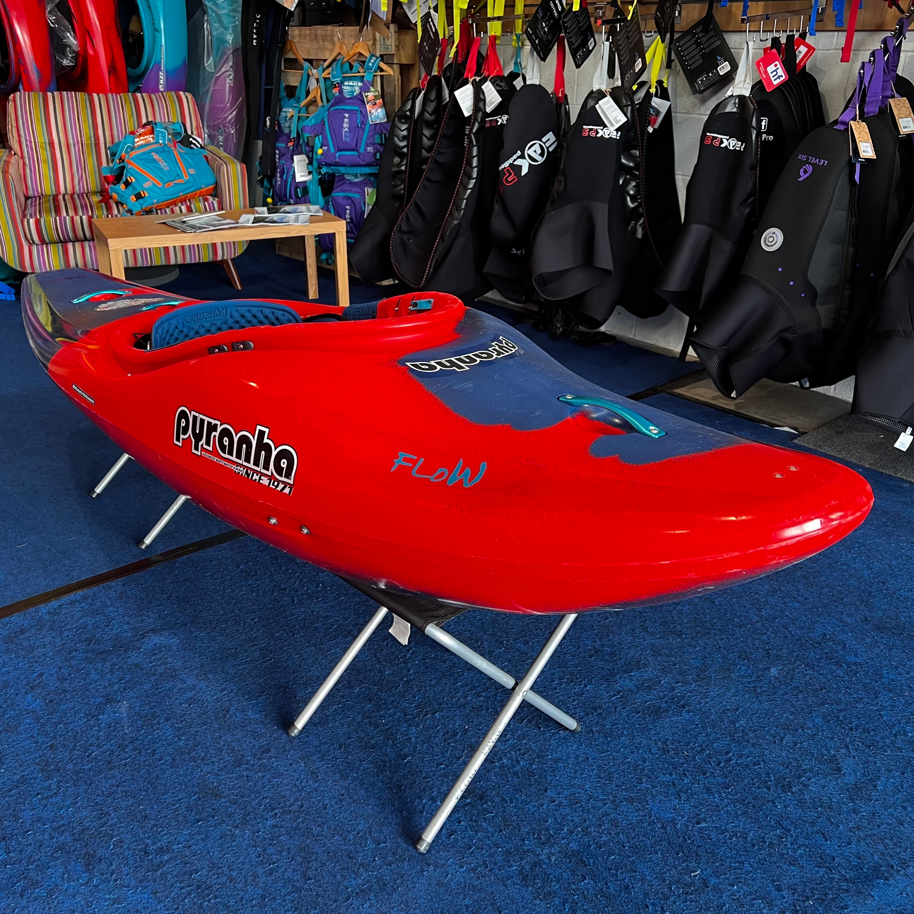 Pyranha Firecracker 242 Rosella Red Ex Demo