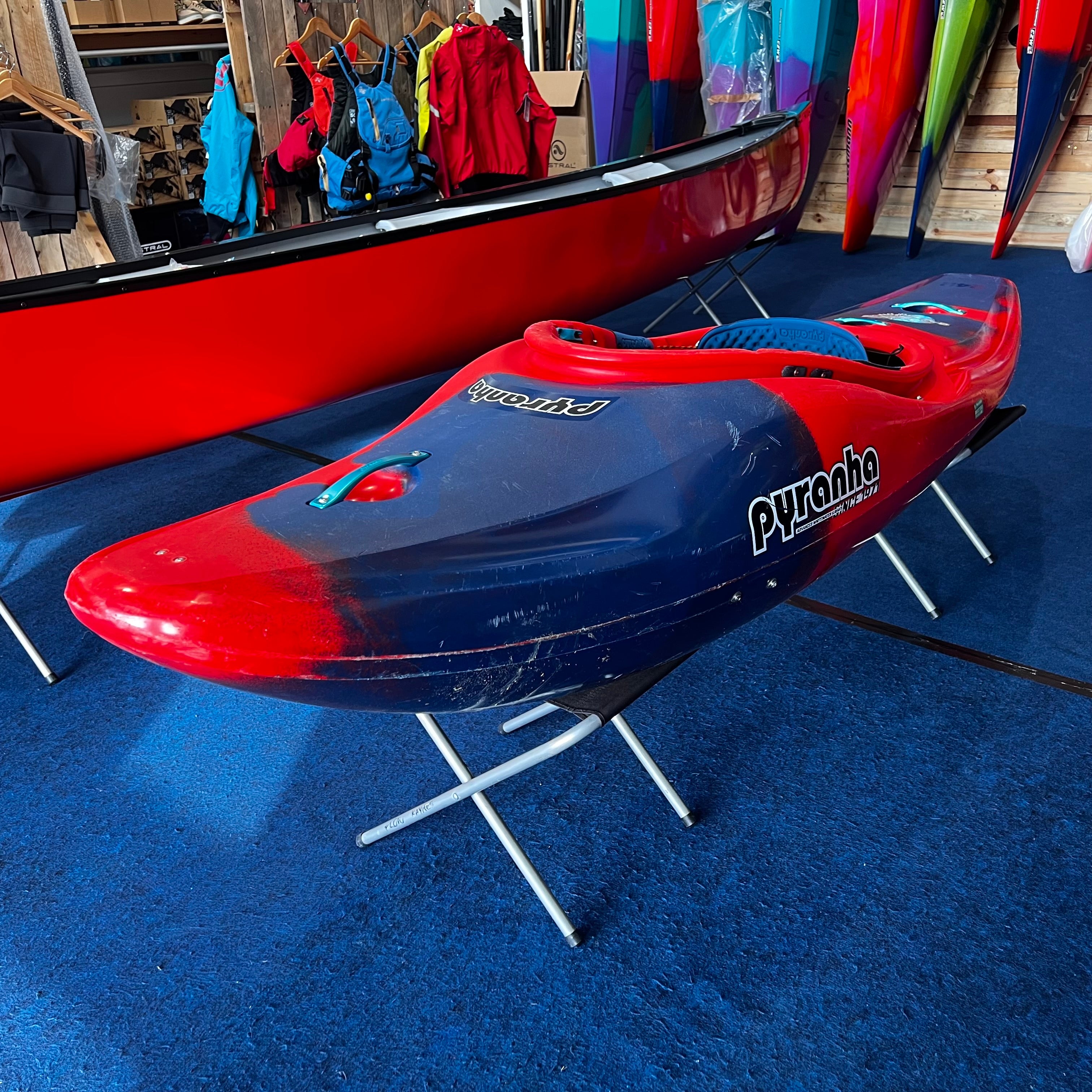 Pyranha Firecracker 242 Rosella Red Ex Demo