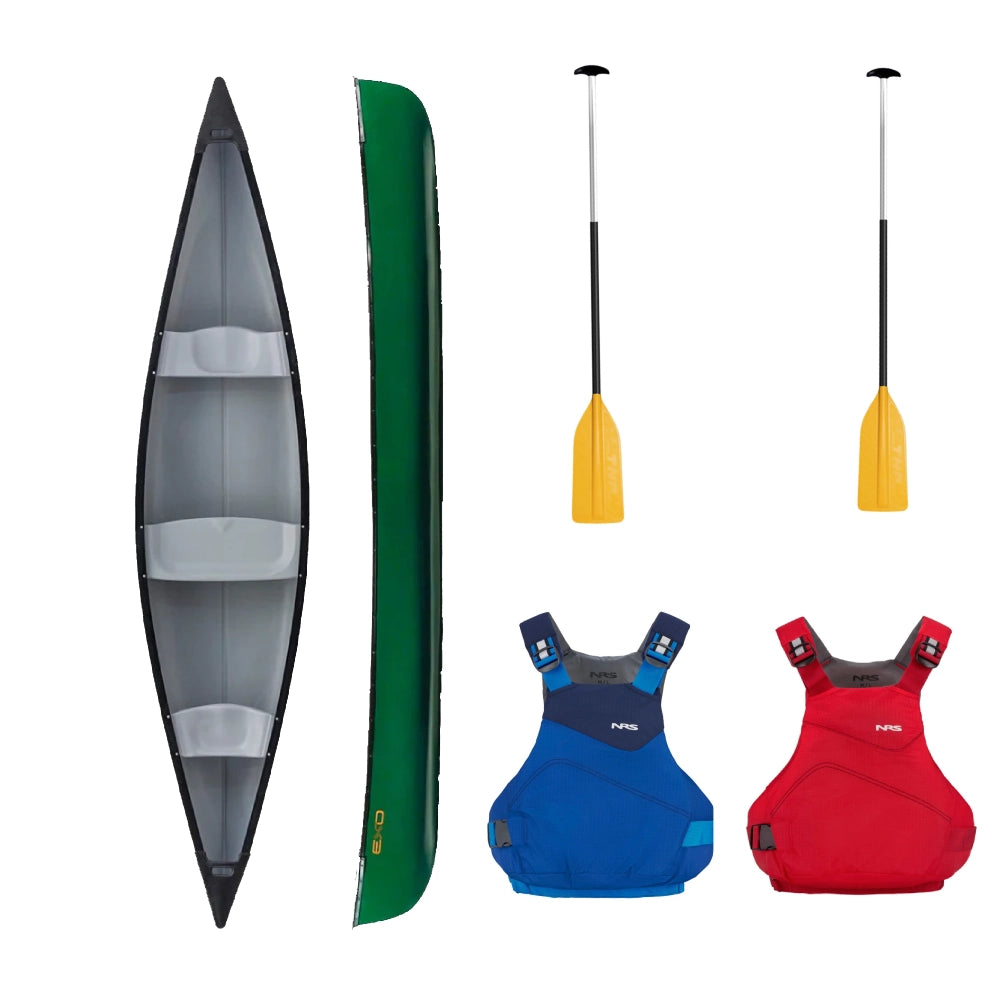 Open Canoe Essential 2 Person Explorer Package