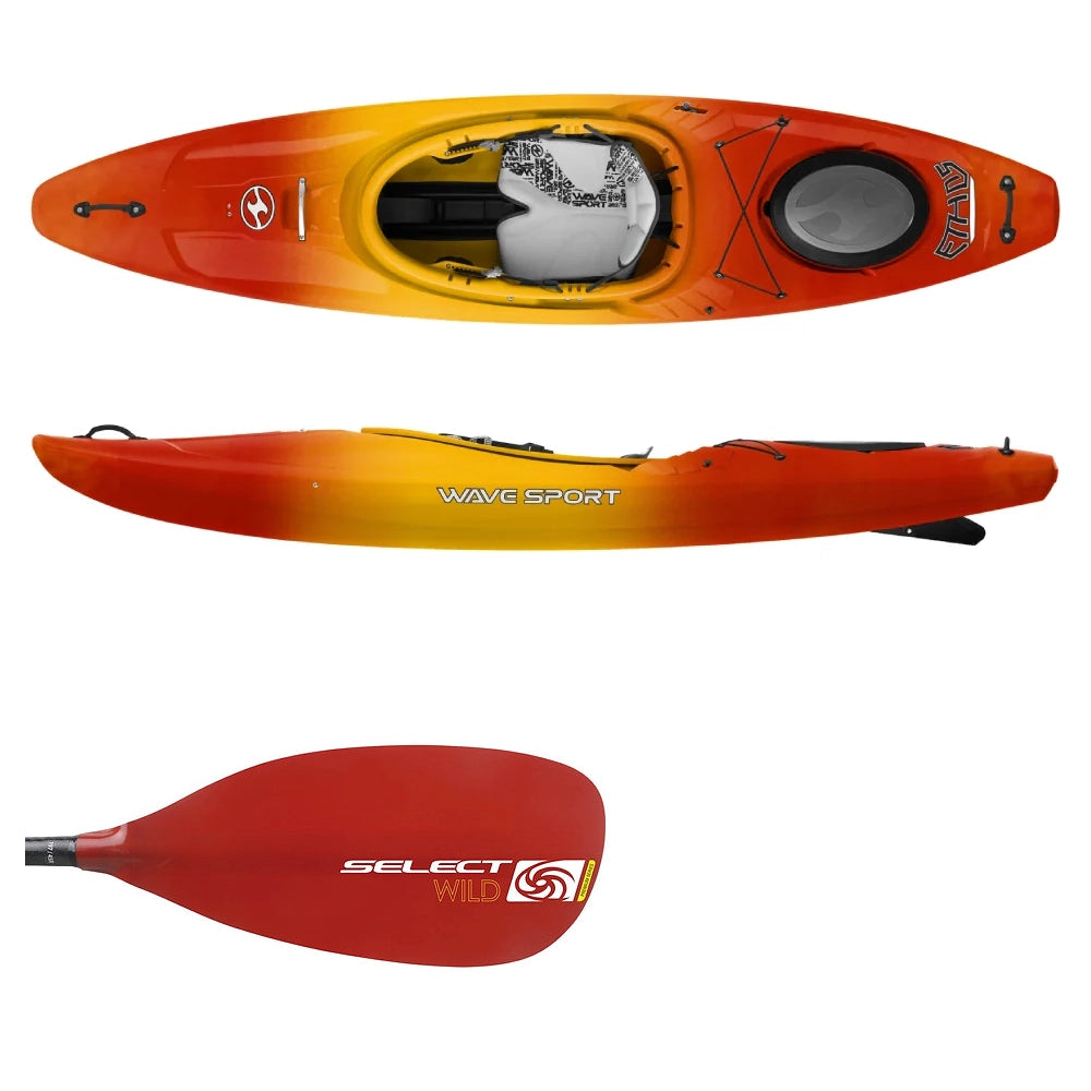 Wave Sport Ethos Whiteout + Select Wild Glass Explorer Package