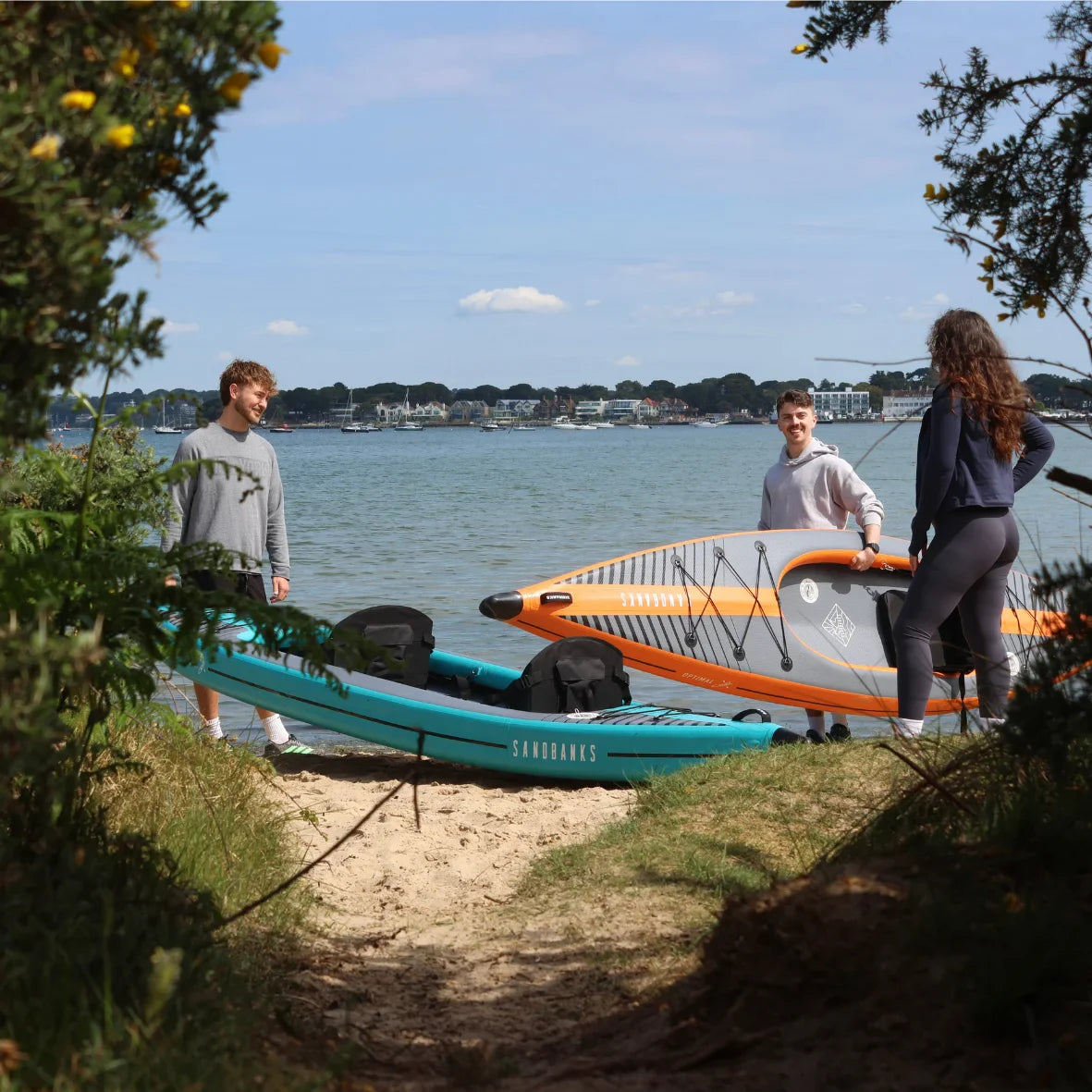 Sandbanks Optimal - Double Seater Drop Stitch Inflatable Kayak Package