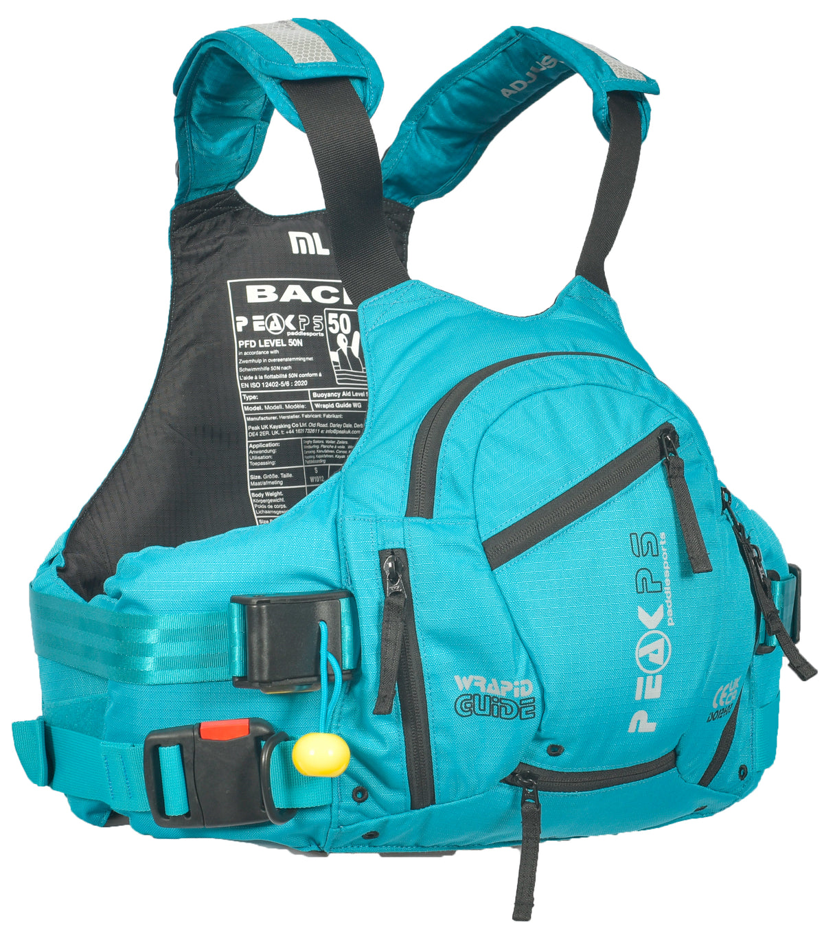Peak PS Wrapid Guide Women's blue side angle
