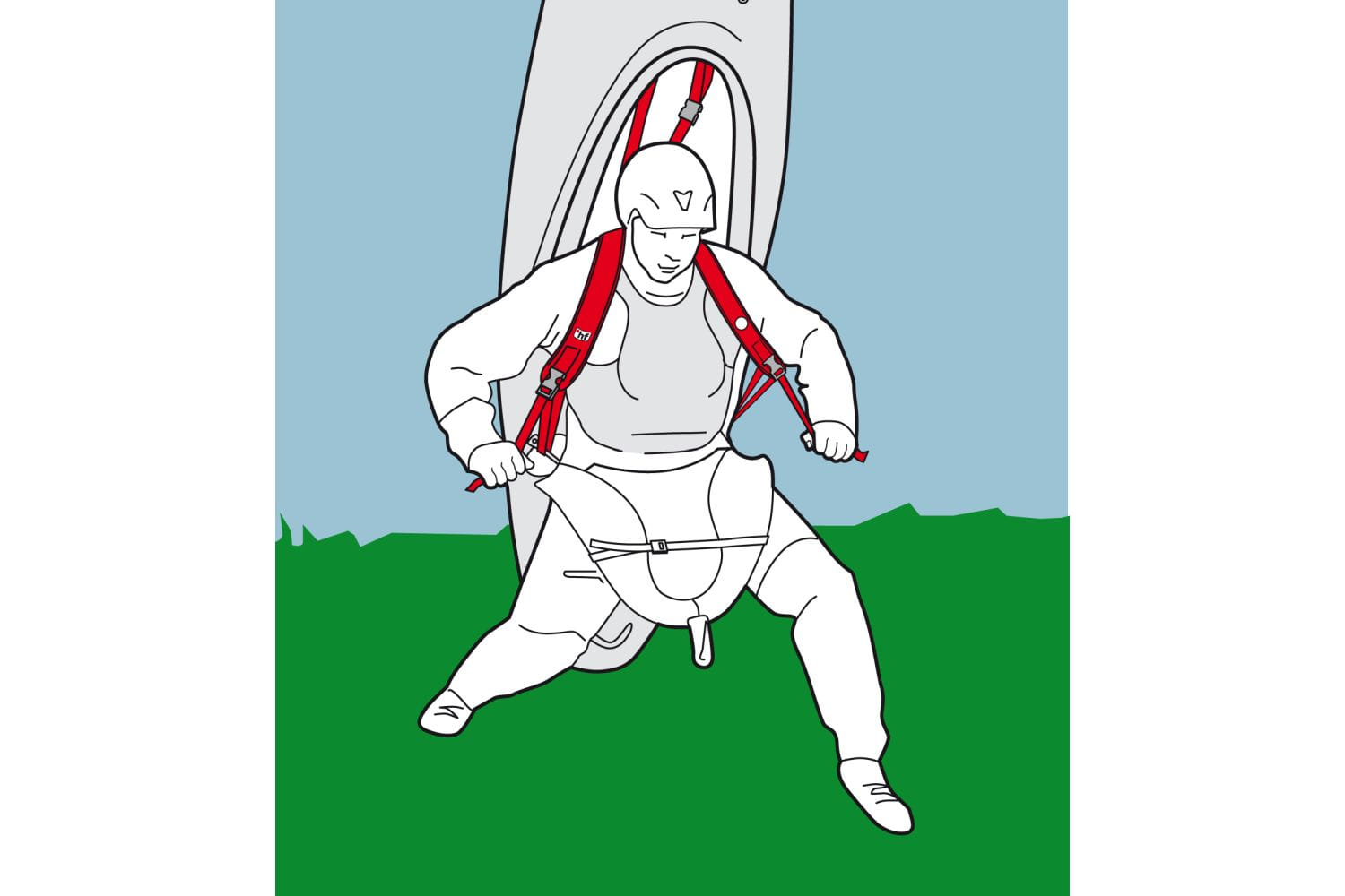 infographic showing HF Turtle Back in use