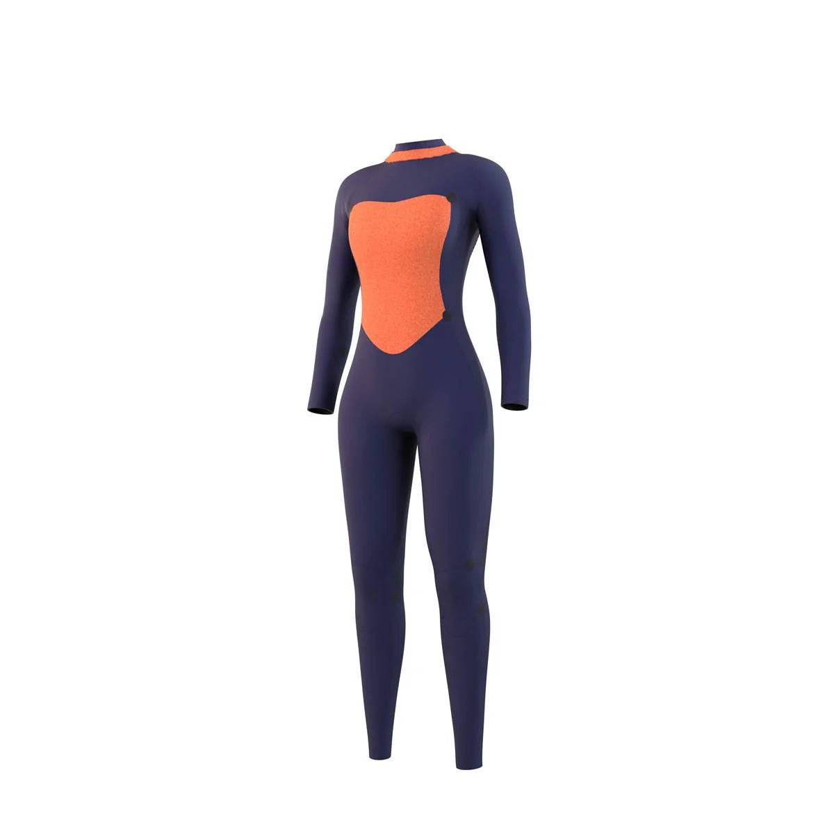 Mystic Women's 3/2mm Back Zip Wetsuit - Night Blue - Flow Kayaks